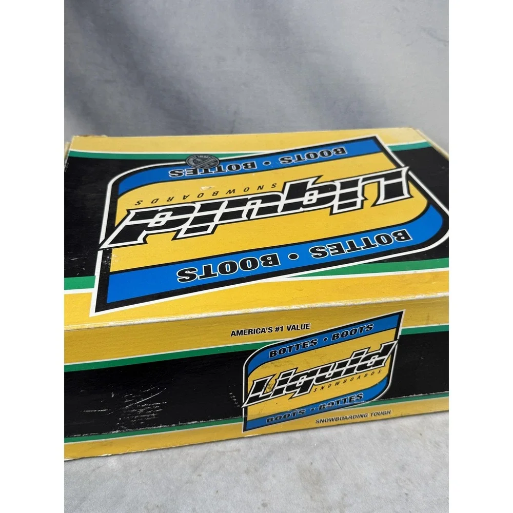 Vintage Liquid Snowboards Hot Rod‎ Boots US 10 Mens Shoes New in Box 90s